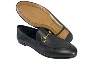 Gucci 482467 Jordaan Leather Loafer Size 38 Good Buya